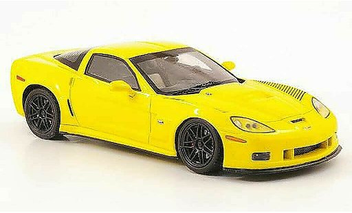 Chevrolet Corvette Coupe 1/43 Spark C6 amarillo 2009 coche miniatura