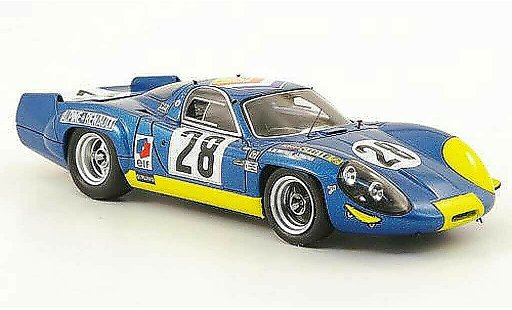 Alpine A220 le mans 1/43 Spark No.28 24h 1969 coche miniatura