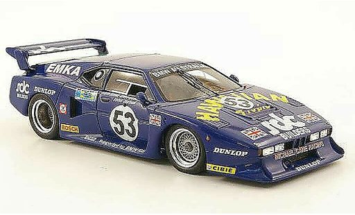 Bmw M1 1981 1/43 Spark No.53 Hawaiian Tropic 24h Le Mans coche miniatura