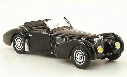 Bugatti 57 S 1/43 Spark Gangloff negro 1937 coche miniatura