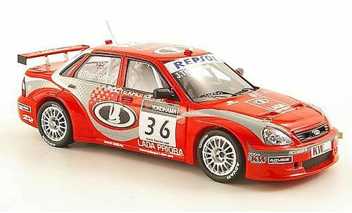 Lada Priora WTCC 2009 1/43 DIP Models No.36 Sport coche miniatura