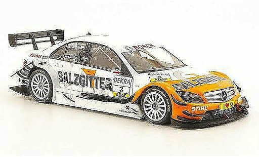 Mercedes Classe C DTM 1/43 Minichamps No.3 Salzgitter Saison 2010 coche miniatura