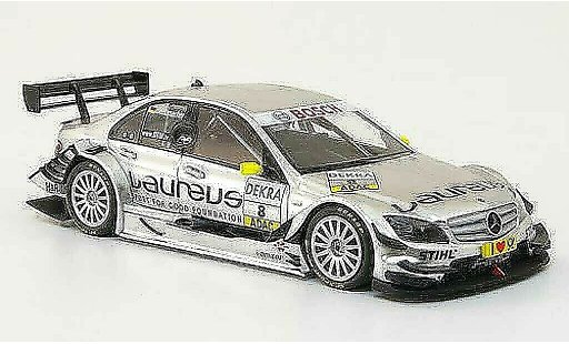 Mercedes Classe C DTM 1/43 Minichamps 09 No.8 Team Laureus AMG Saison 2010 coche miniatura