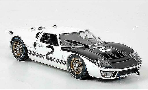 Ford GT40 Mk II 1/43 Minichamps GT 40 MKII No.2 K.Miles Le Mans Test 1966 coche miniatura