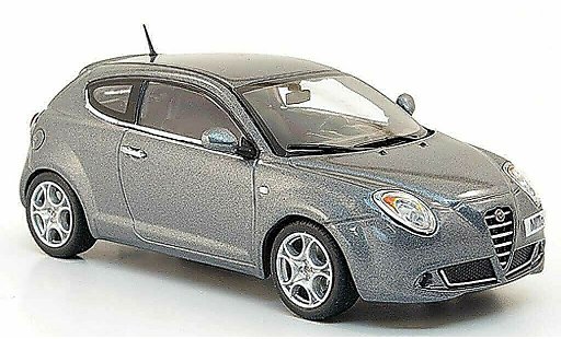 Alfa Romeo Mito berline 1/43 Minichamps gris 2009 coche miniatura