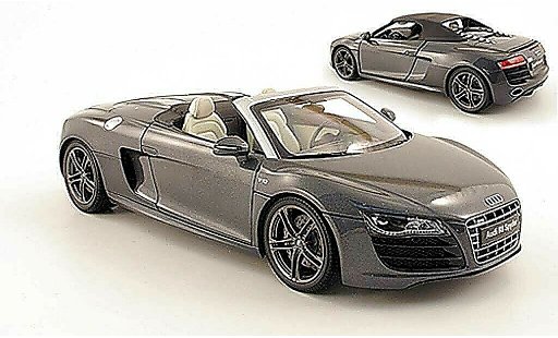 Audi R8 spyder 5.2 fsi 1/18 Kyosho gris coche miniatura