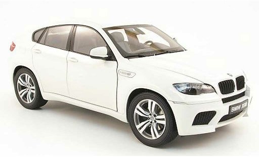 Bmw X6 M 1/18 Kyosho E71 blanco 2009 coche miniatura