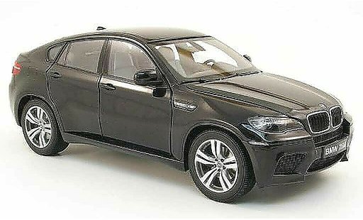 Bmw X6 M 1/18 Kyosho E71 negro 2009 coche miniatura