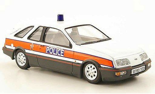 Ford Sierra XR4 1/43 Vanguards i Devon & Cornwall Police Polic&iacute;a (GB) coche miniatura