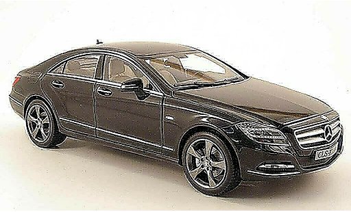 Mercedes Classe CLS Base 1/18 Norev (c218) negro 2011 coche miniatura