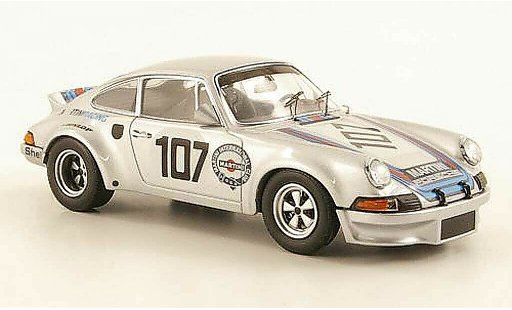 Porsche 911 Targa 1/43 Schuco Carrera 2.8 R No.107 Florio 1973 coche miniatura