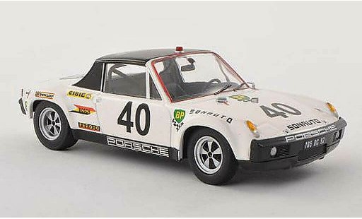 Porsche 914/6 Base 1/43 Schuco 6 No.40 Sonauto 24h Le Mans 1970 G.Chasseuil/C.Ballot Lena coche miniatura