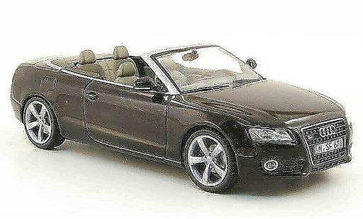 Audi A5 cabriolet 1/43 Schuco Descapotable negro coche miniatura