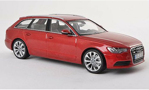 Audi A6 avant 1/43 Schuco (C7) rojo coche miniatura