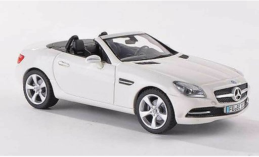 Mercedes Classe SLK Base 1/43 Schuco (R172) blanco 2011 coche miniatura