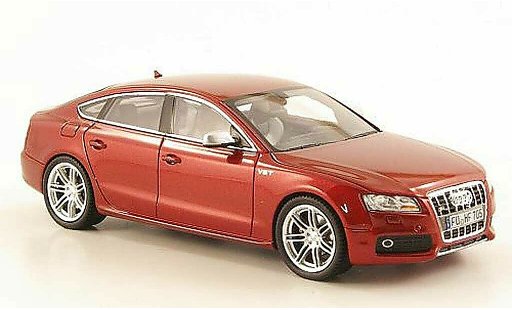 Audi S5 sportback 1/43 Schuco rojo coche miniatura