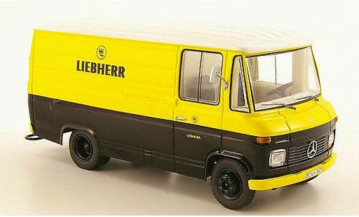Mercedes L408 Base 1/43 Schuco furgoneta Liebherr coche miniatura