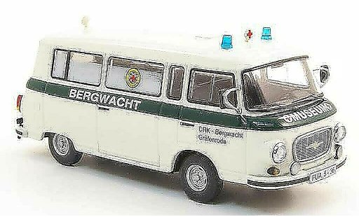Barkas B 1000 secours 1/43 Schuco Bus DRK Bergwacht Grafenroda coche miniatura