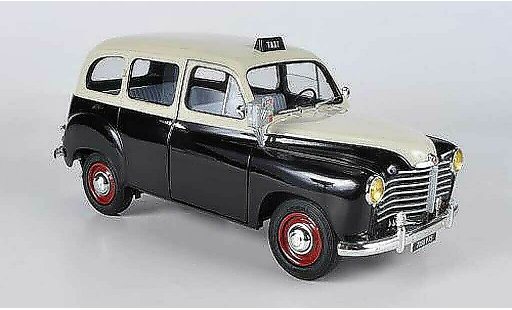 Renault Colorale Base 1/18 Solido Taxi negro/beige 1953 coche miniatura