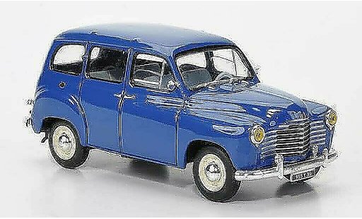 Renault Colorale Prairie 1/43 Solido azul 1953 coche miniatura