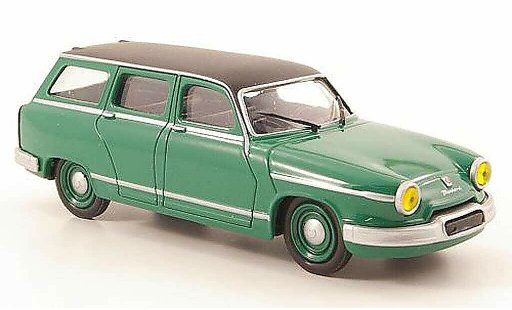 Panhard PL 17 Break 1/43 Solido Familiar verde/negro 1963 coche miniatura