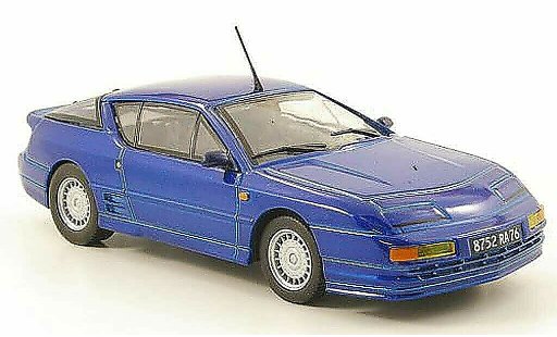 Alpine A610 turbo 1/43 Solido azul 1991 coche miniatura