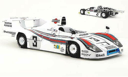 Porsche 936 1977 1/18 TrueScale Miniatures 77 No.3 Martini Racing J.Ickx / H.Pescarolo 24h Le Mans coche miniatura