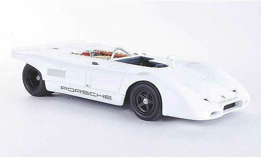 Porsche 917 1971 1/18 TrueScale Miniatures Projootipo Flat 16 blanco coche miniatura