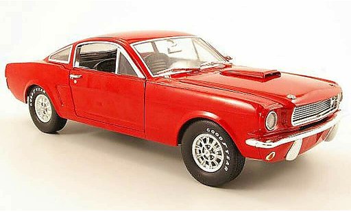Shelby GT 350 1966 1/18 Shelby Collectibles rojo coche miniatura