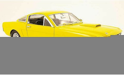 Shelby GT 350 1966 1/18 Shelby Collectibles amarillo coche miniatura
