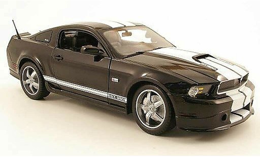 Shelby GT 350 2011 1/18 Shelby Collectibles negro/blanco coche miniatura