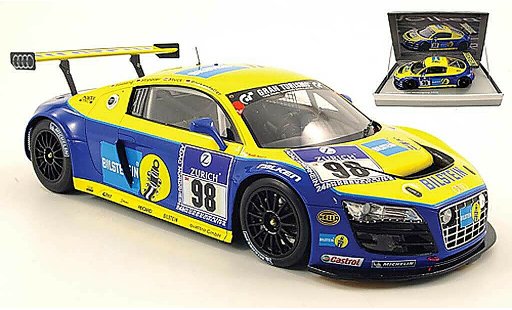 Audi R8 lms 1/18 Spark no.98 bilstein 24h nurburgring 2010 basseng / stippler / pieza / rockenfeller coche miniatura