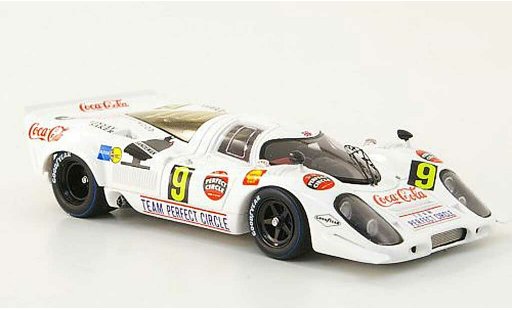 Porsche 917 1969 1/43 TrueScale Miniatures No.9 Team Perfect Circle/Coca-Cola 9h Kyalami coche miniatura