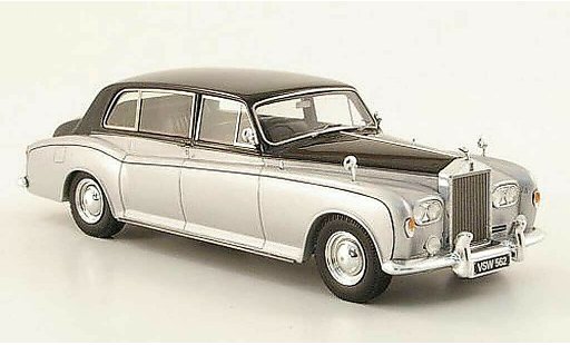 Rolls Royce Phantom 1970 1/43 TrueScale Miniatures VI Mulliner Park Ward gris /negro coche miniatura