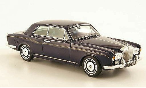 Rolls Royce Corniche Coupe 1/43 TrueScale Miniatures azul 1970 coche miniatura