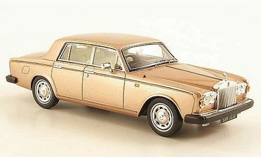 Rolls Royce Silver Shadow II 1/43 TrueScale Miniatures ll Park Ward beige 1979 coche miniatura