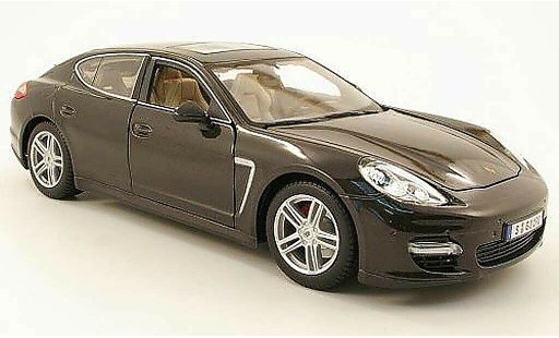 Porsche Panamera Turbo 1/18 Maisto gris coche miniatura