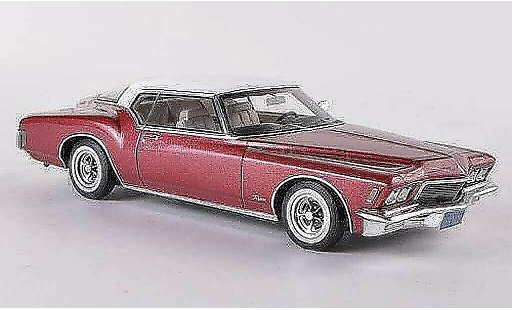 Buick Riviera Coupe 1/43 TrueScale Miniatures 1971 rojo/blanco coche miniatura