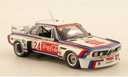 Bmw 3.0 CSL 1/43 TrueScale Miniatures No.24 Coca Cola Hobbs / Parsons 24h Daytona 1976 coche miniatura