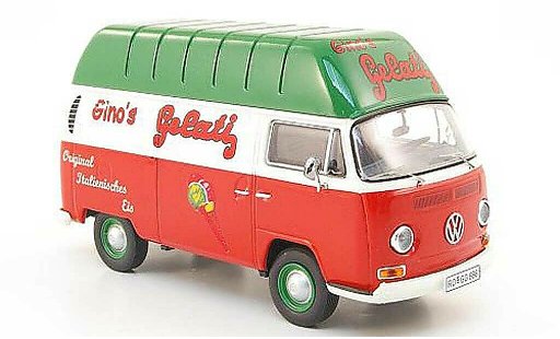 Volkswagen T2 A 1/43 Premium ClassiXXs Hochraumfurgonetawagen Ginos Gelati coche miniatura