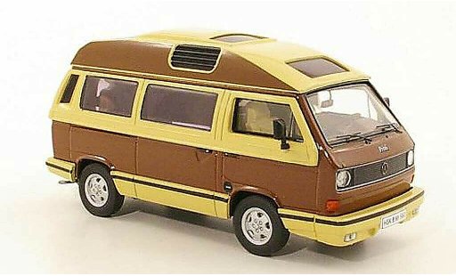 Volkswagen T3 A 1/43 Premium ClassiXXs Dehler-Profi marron/beige coche miniatura