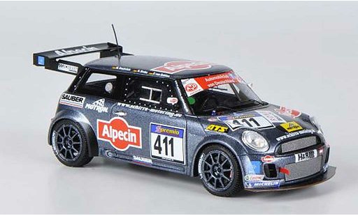 Mini Cooper VLN 1/43 Minichamps No.411 Schirra Motoring Alpecin 2010 coche miniatura
