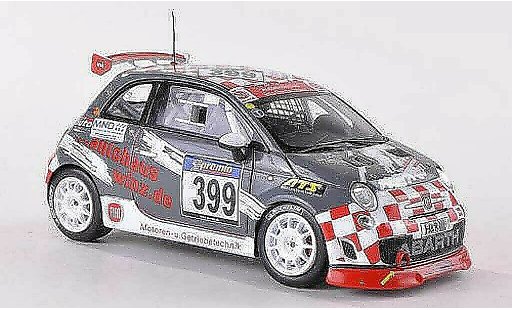 Fiat 500 Abarth 1/43 Minichamps Assetto No.399 Autohaus Winz VLN 2010 S.Winz/R.Winz coche miniatura