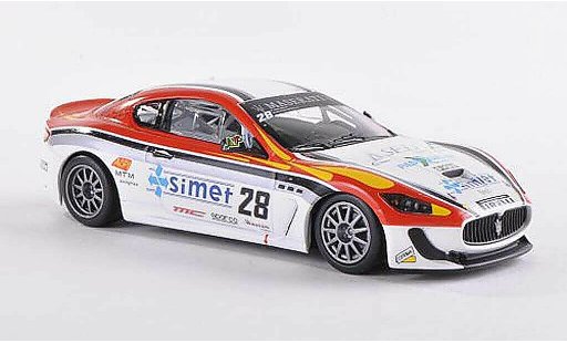 Maserati Gran Turismo GT4 1/18 Minichamps MC No.28 Trofeo MC 2010 Smurra/Piancastelli coche miniatura