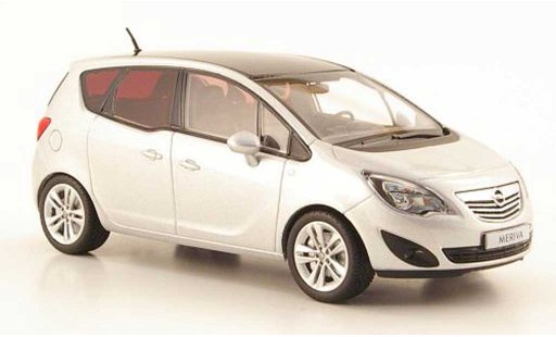 Opel Meriva Base 1/43 Minichamps gris 2011 coche miniatura