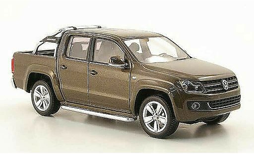 Volkswagen Amarok Base 1/43 Minichamps marron 2009 coche miniatura