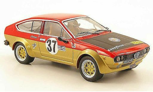 Alfa Romeo Alfetta gtv 2.0 1/43 M4 V Alfetta No.37 1000 km Spa 1976 coche miniatura