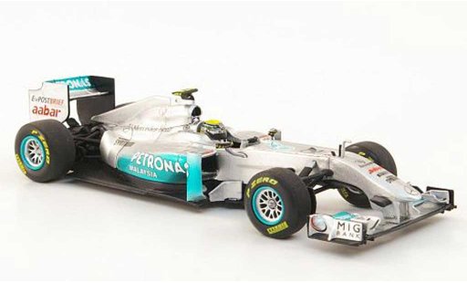 Mercedes F1 2011 1/43 Minichamps GP Team No.8 Petronas N.Rosberg Showcar coche miniatura