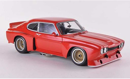 Ford Capri RS 2600 1/18 Minichamps rojo Plain Body Version 1974 coche miniatura