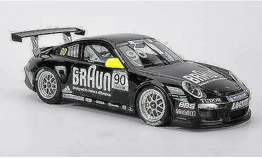 Porsche 911 GT3 CUP 1/18 Minichamps 2010 No.90 Braun Vip - Supercup coche miniatura
